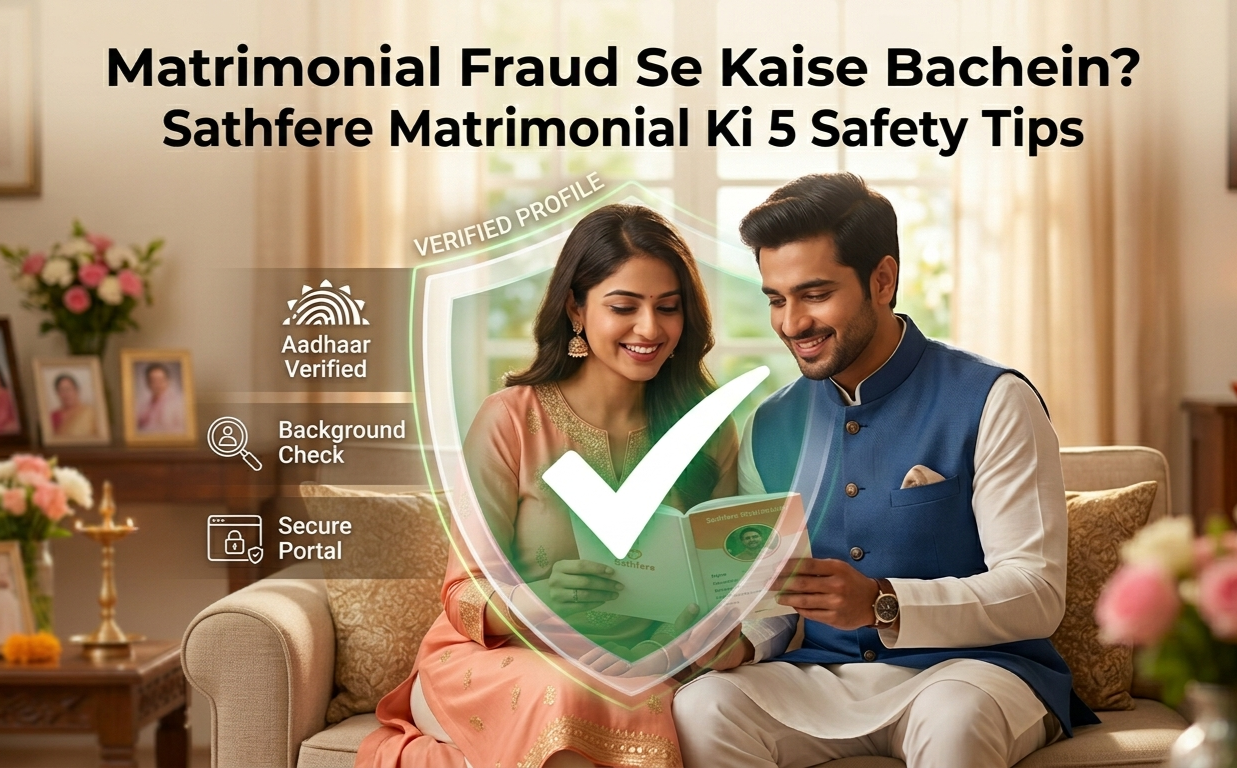 Matrimonial Fraud Se Kaise Bachein? Sathfere Matrimonial Ki 5 Safety Tips